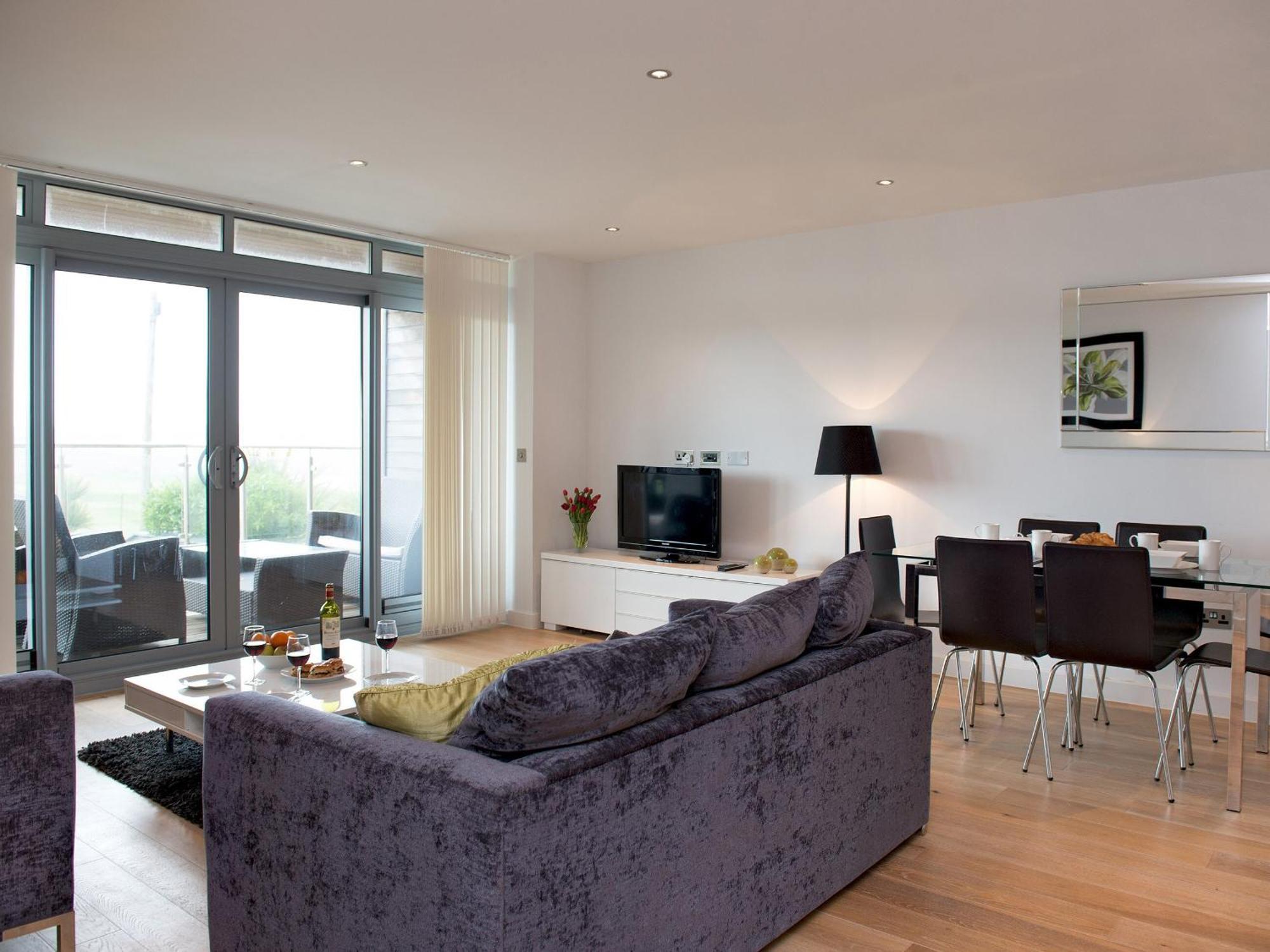 Fistral View - 3 Cribbar Apartment New Quay Екстериор снимка